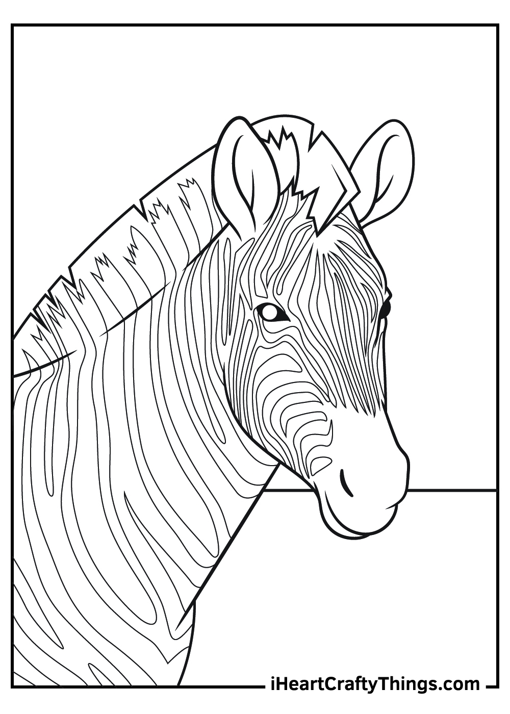 Realistic Animal Art Coloring Pages