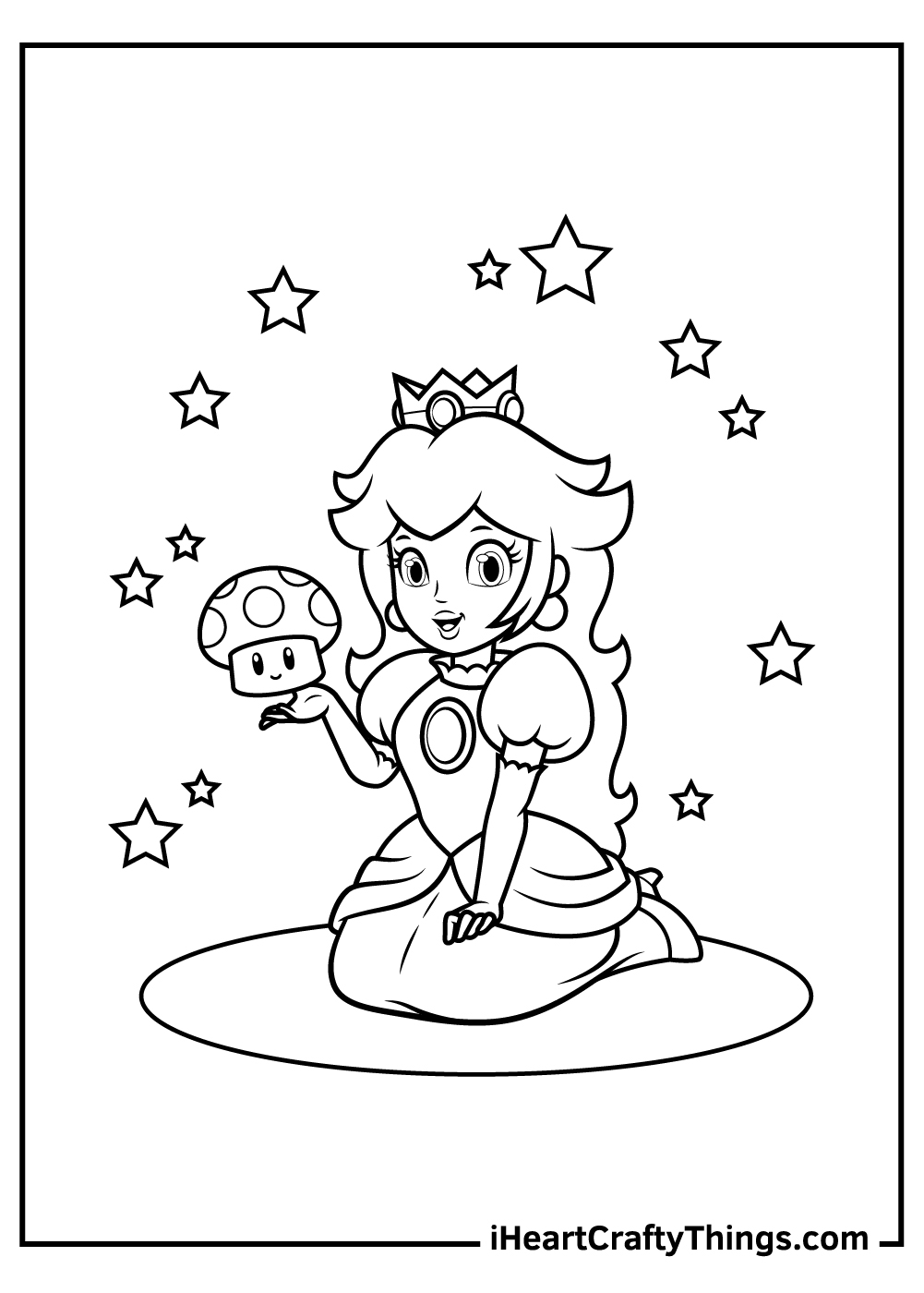 Princess Peach Printable