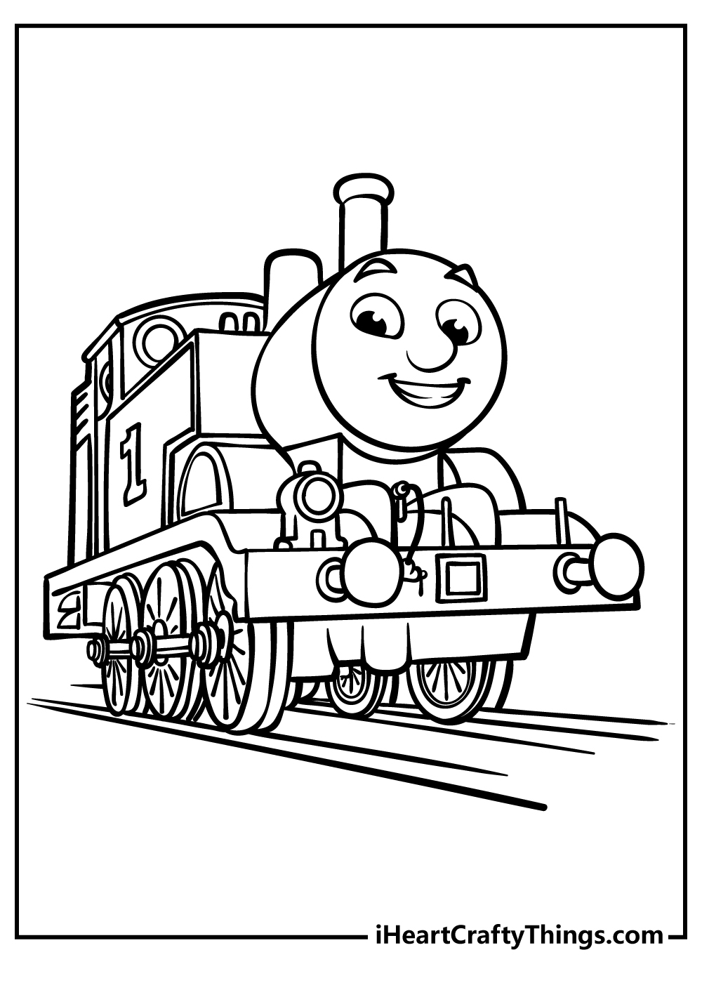 train printable coloring pages