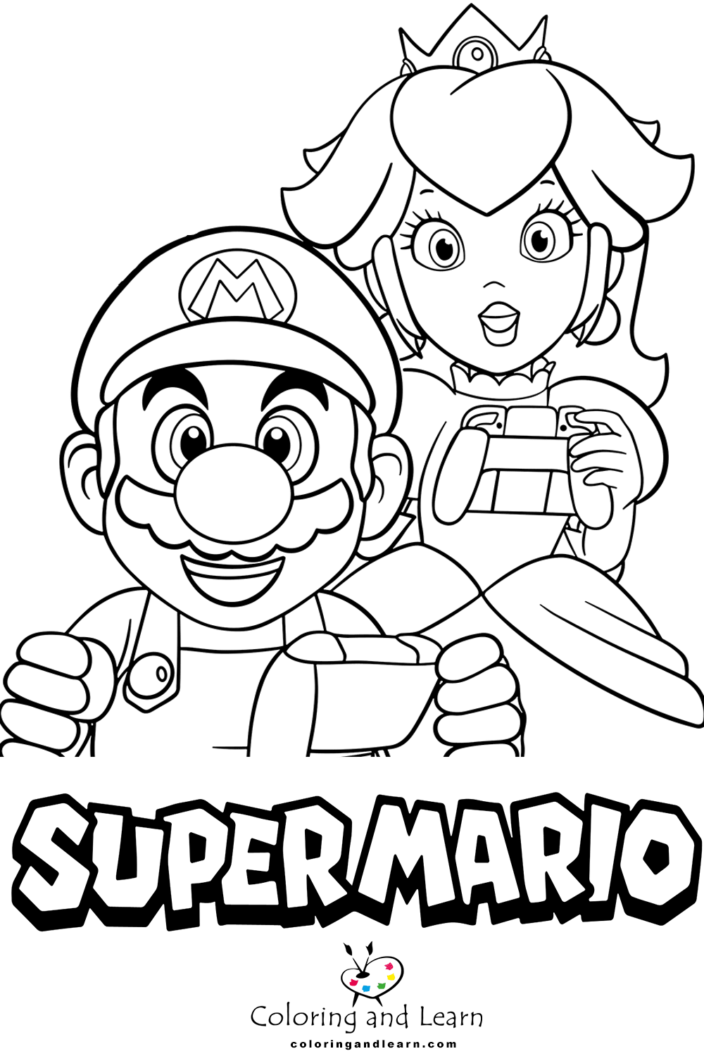 princess peach printable