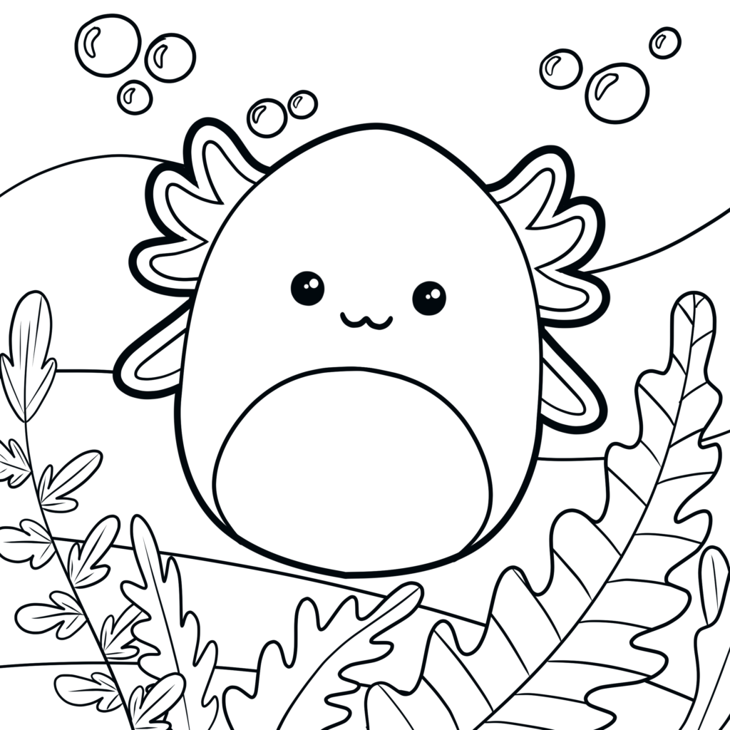 39 Awesome Squishmallow Coloring Pages TheToyZone