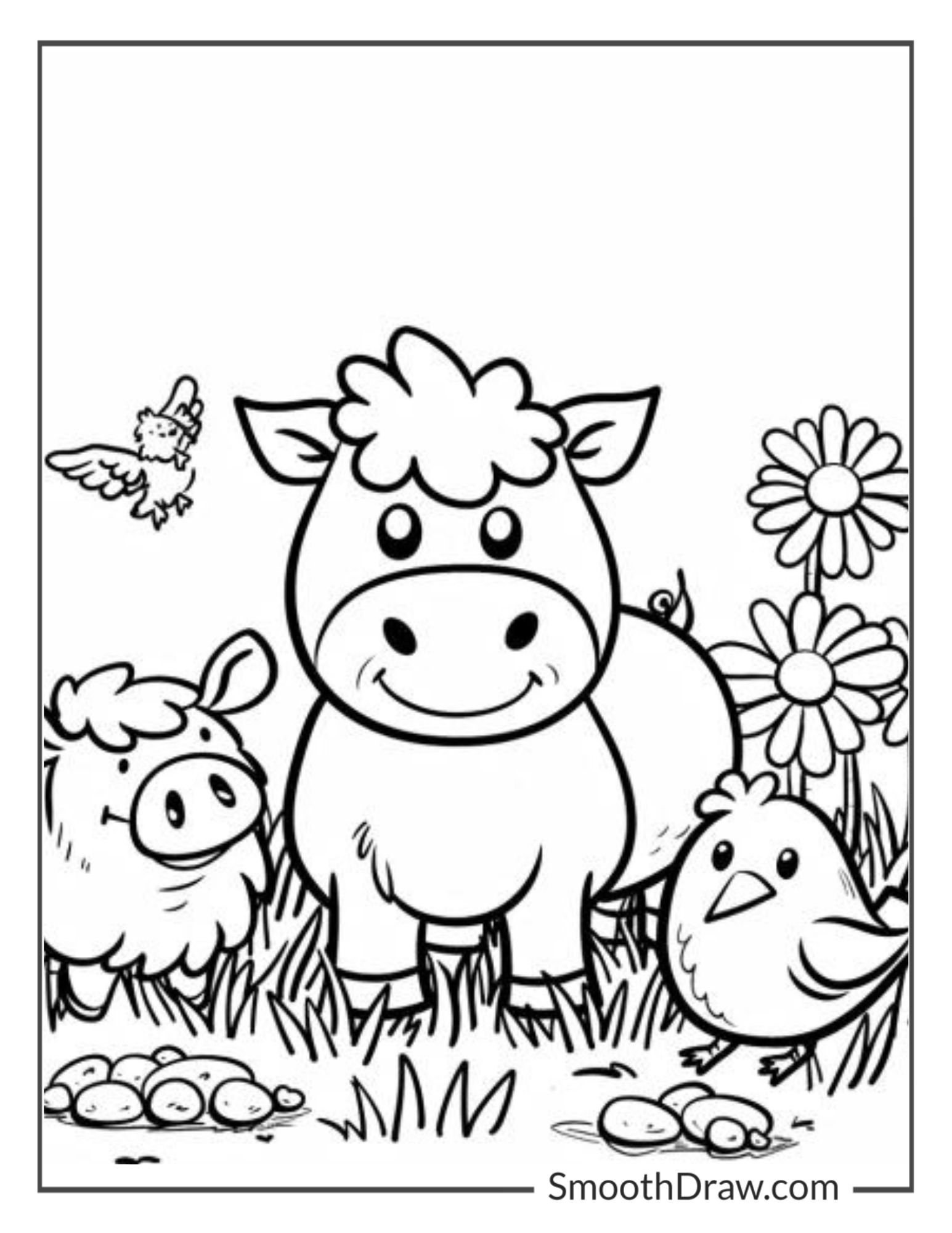 Baby Animal Color Pages