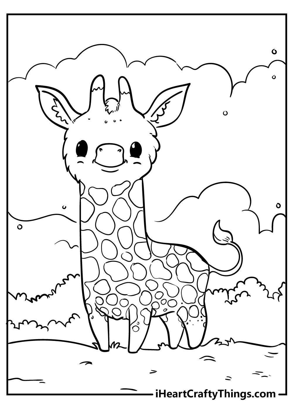 Cute Animal Coloring Pages PDF