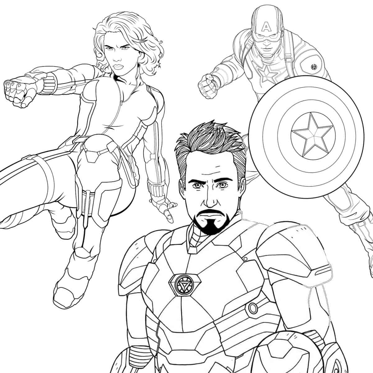 printable coloring pages superheroes