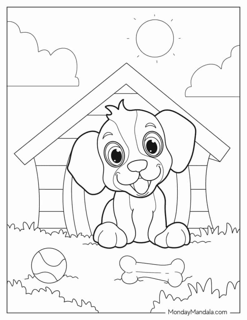 Animal Coloring Sheets PDF