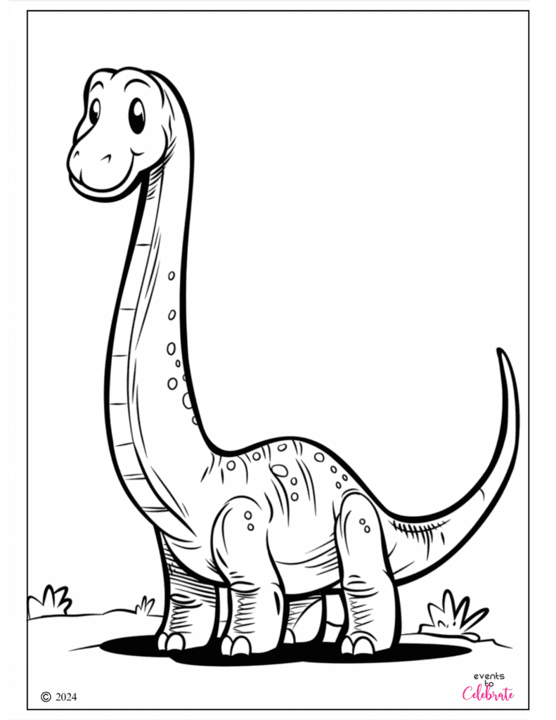 free printable dinosaurs coloring pages