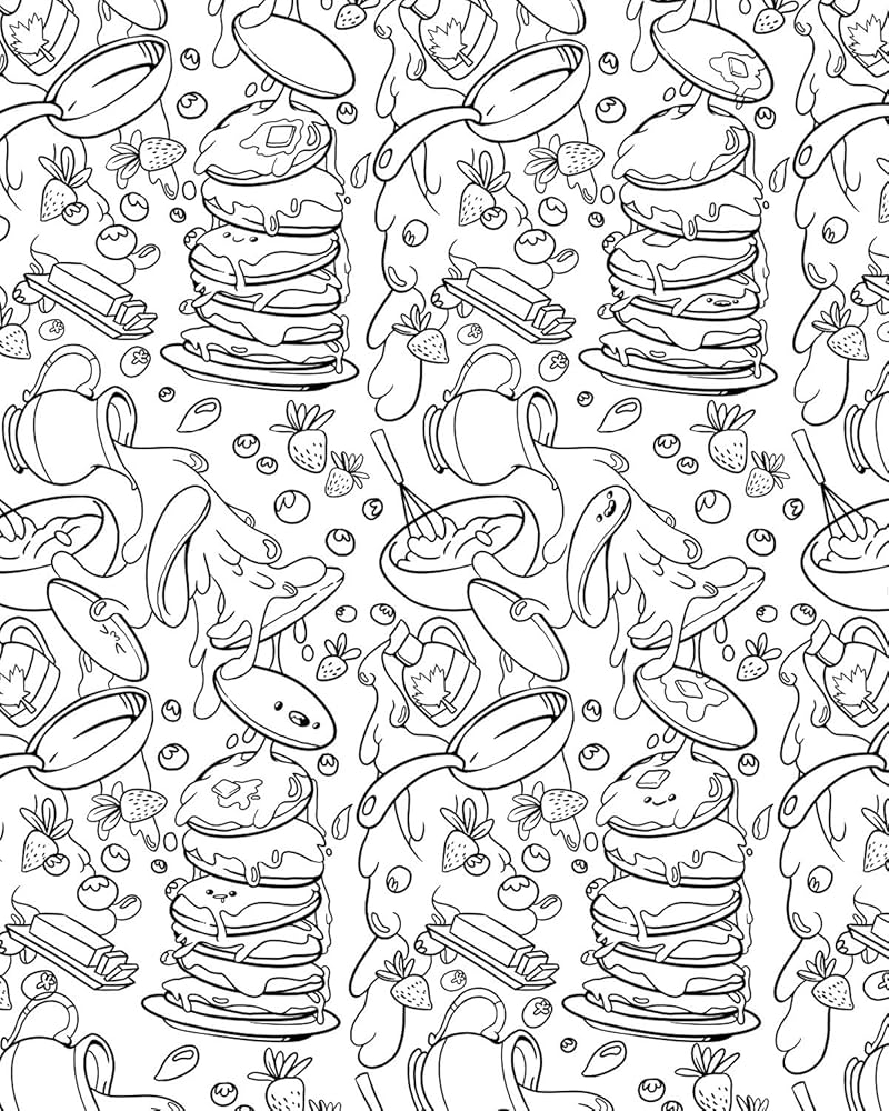 Amazon Cinnamon Bun Dreams A Comfort Food Coloring Book 9781682680322 Squishable Inc Books