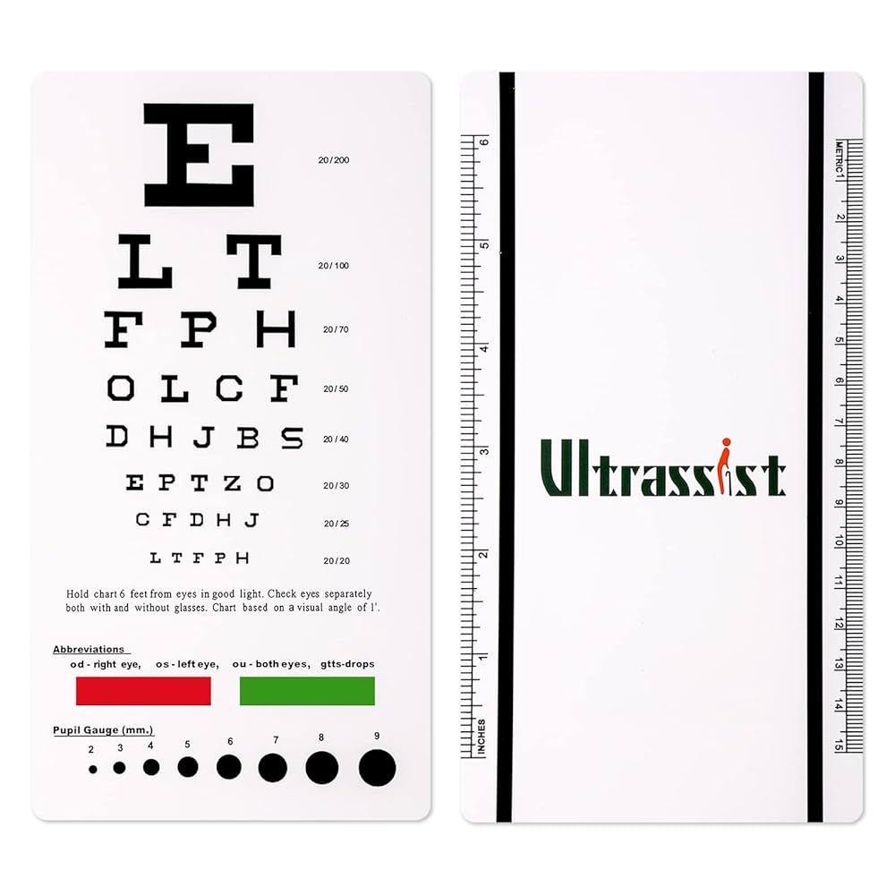 printable snellen eye chart 6 ft