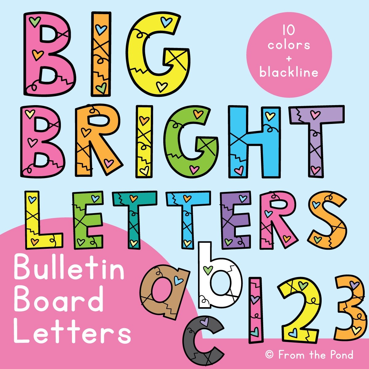 Printable Bulletin Board Letters