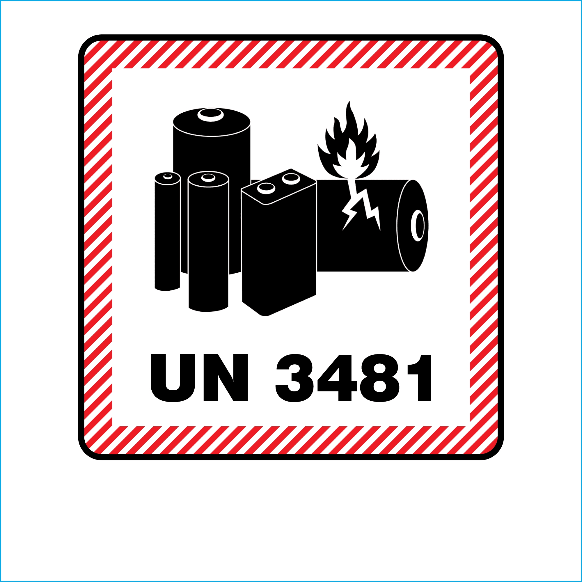 un3481 label printable