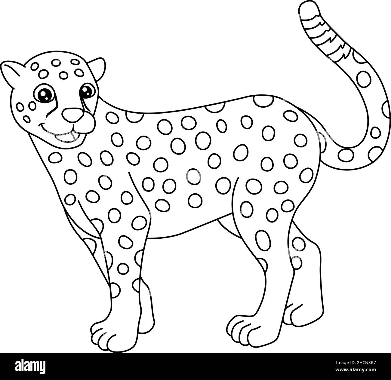 Cheetah Coloring Pages Printable