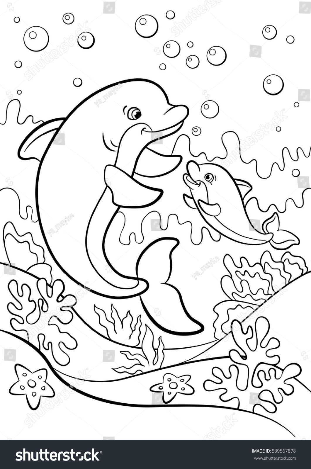 Cute Baby Wild Animal Coloring Pages