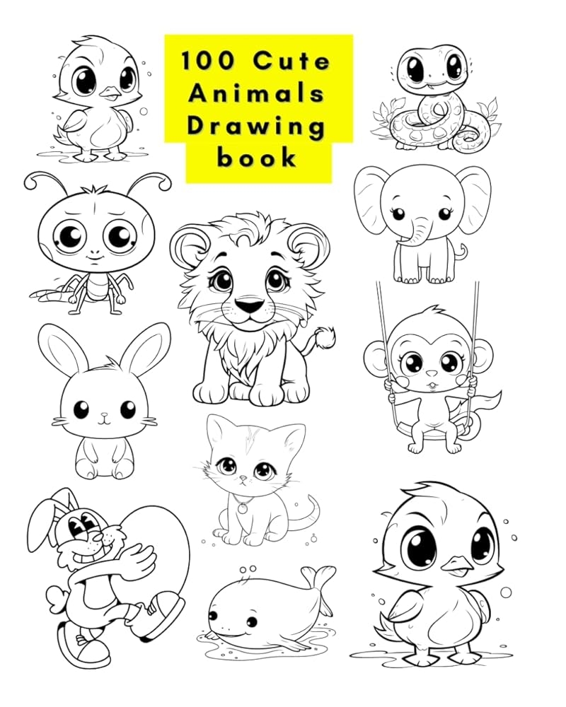 Baby Forest Animals Coloring Pages