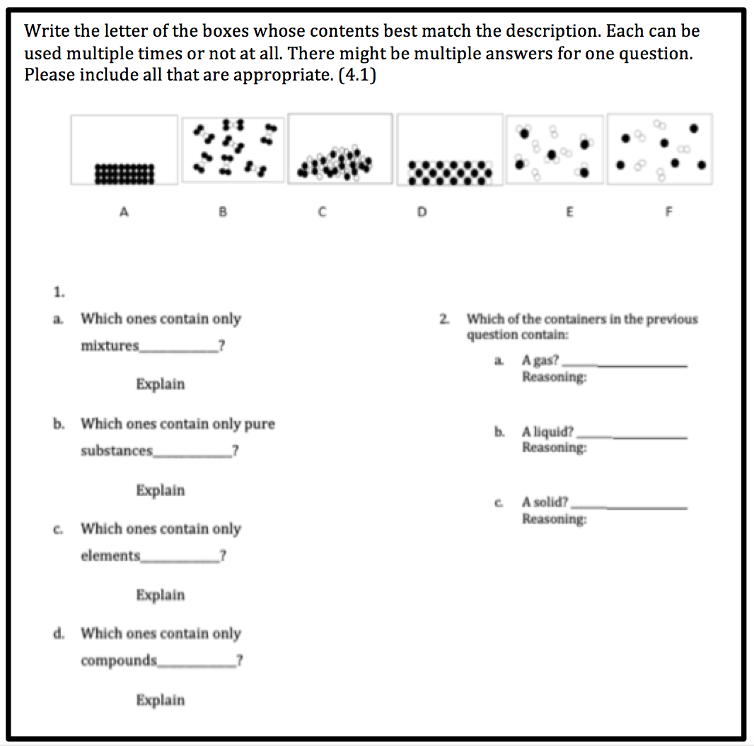 Elements Compounds And A Vocabulary Card Sort Chemical 