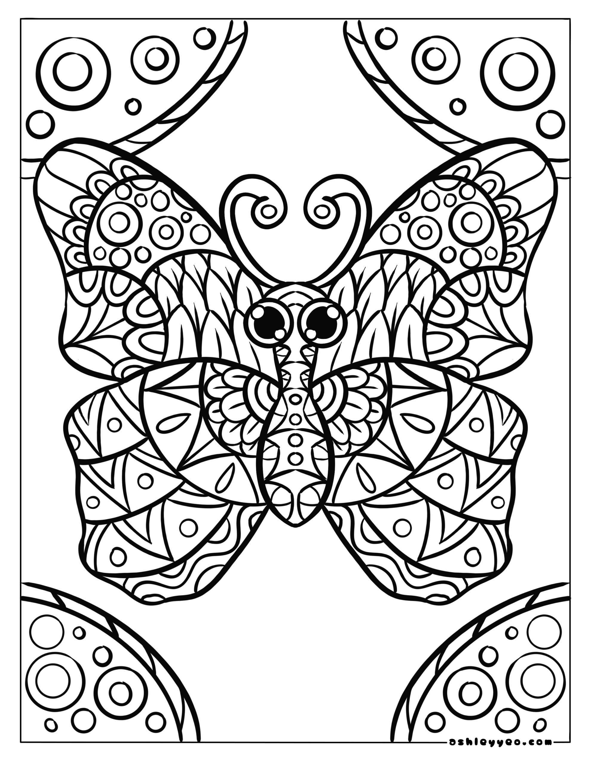 Animal Pattern Coloring Pages