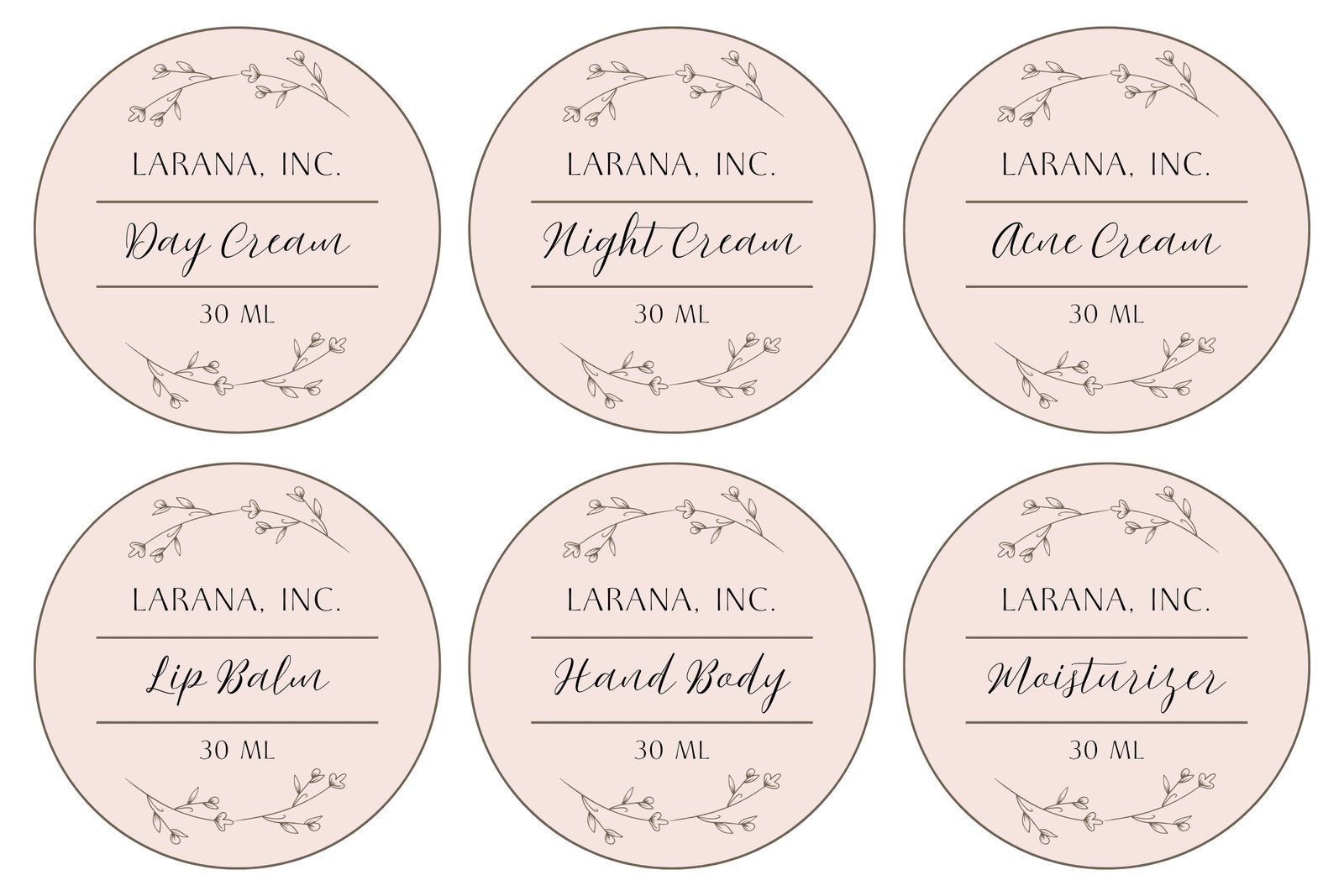 printable round stickers