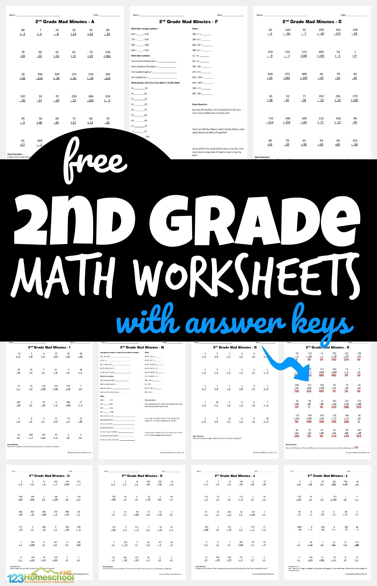Grade 2 Math Worksheets Pdf Free Download