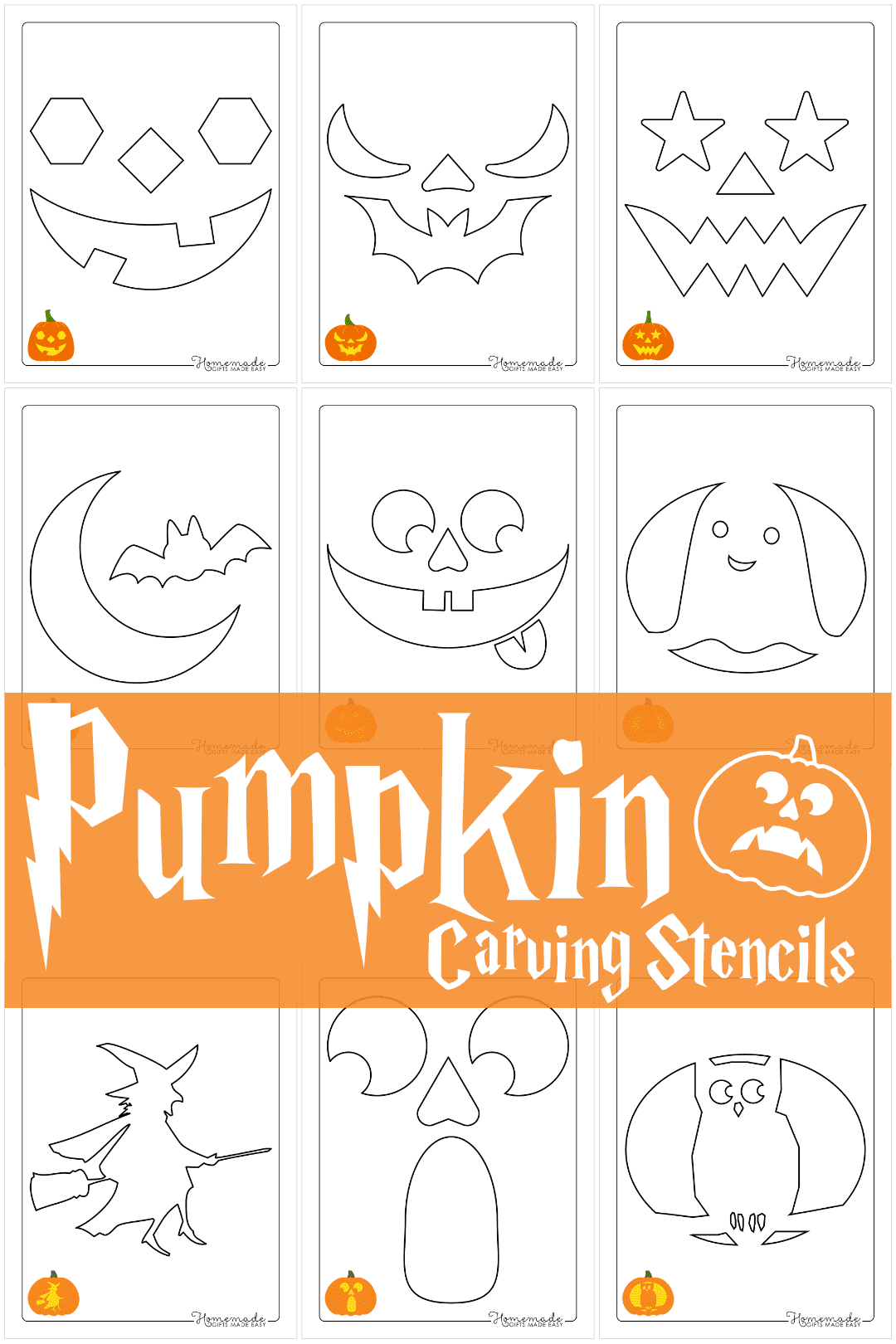 pumpkin stencil printable