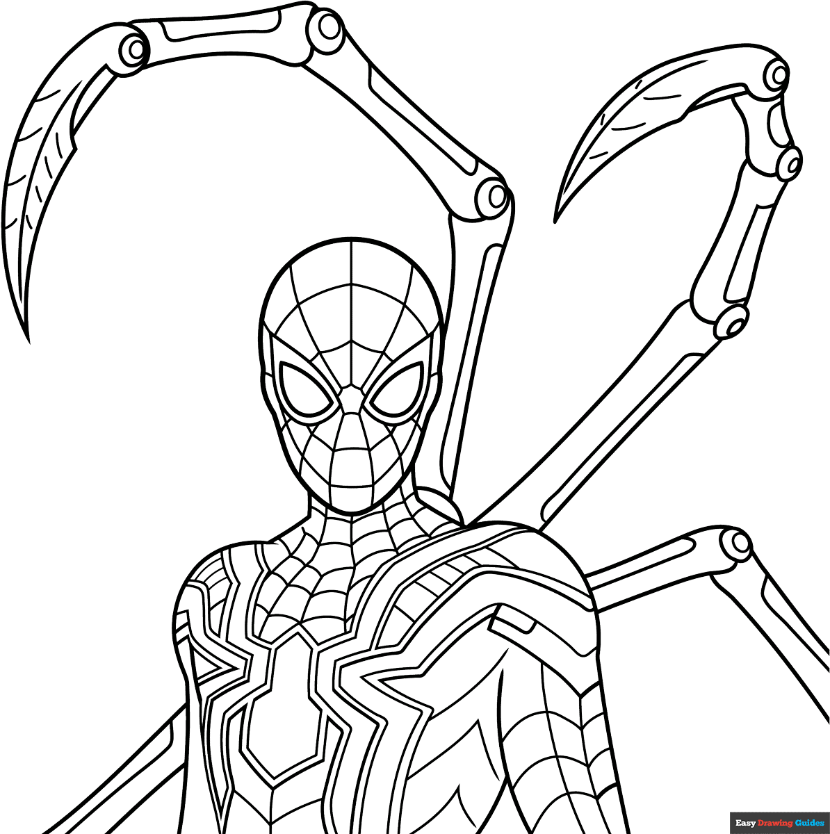free printable spiderman coloring pages