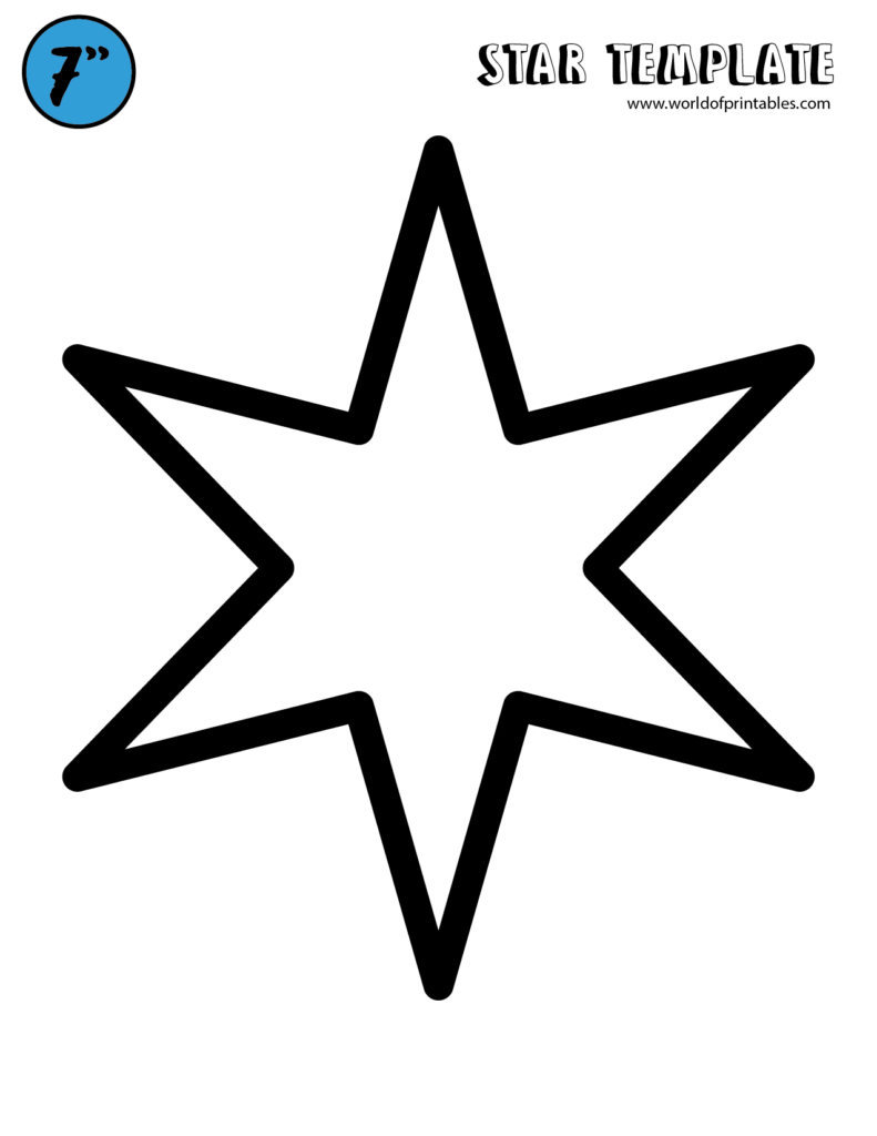 printable star stencils