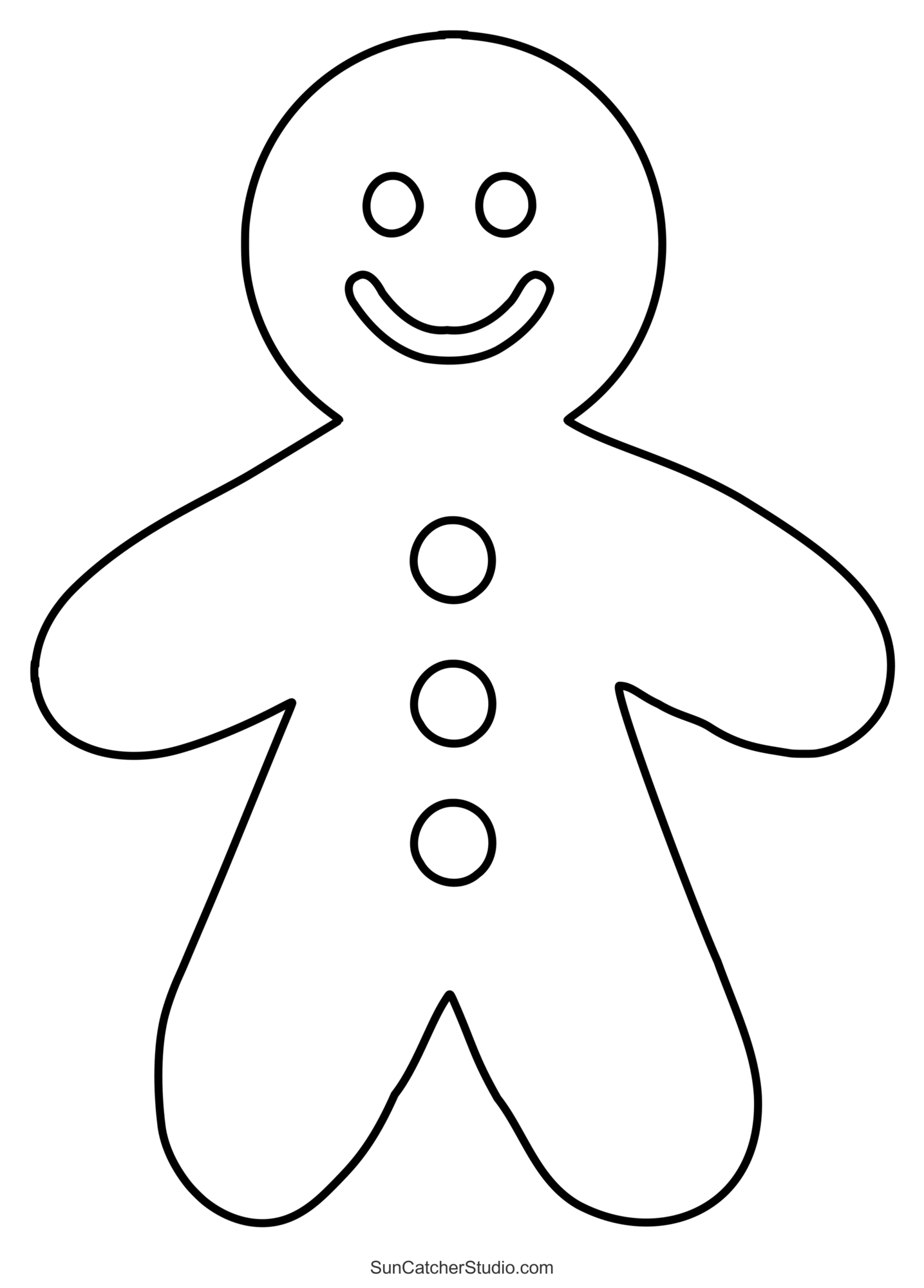 Gingerbread Man Printable