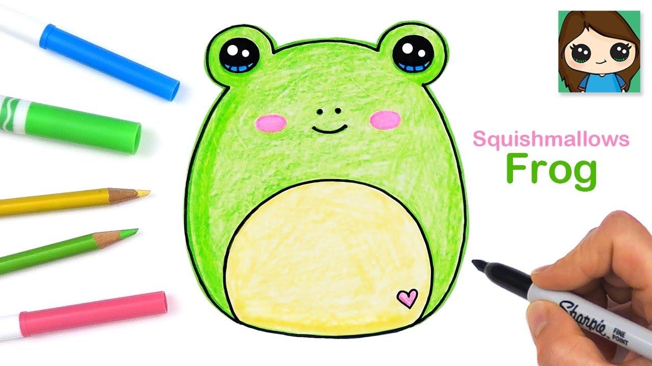 How To Draw A Frog Easy Squishmallows YouTube