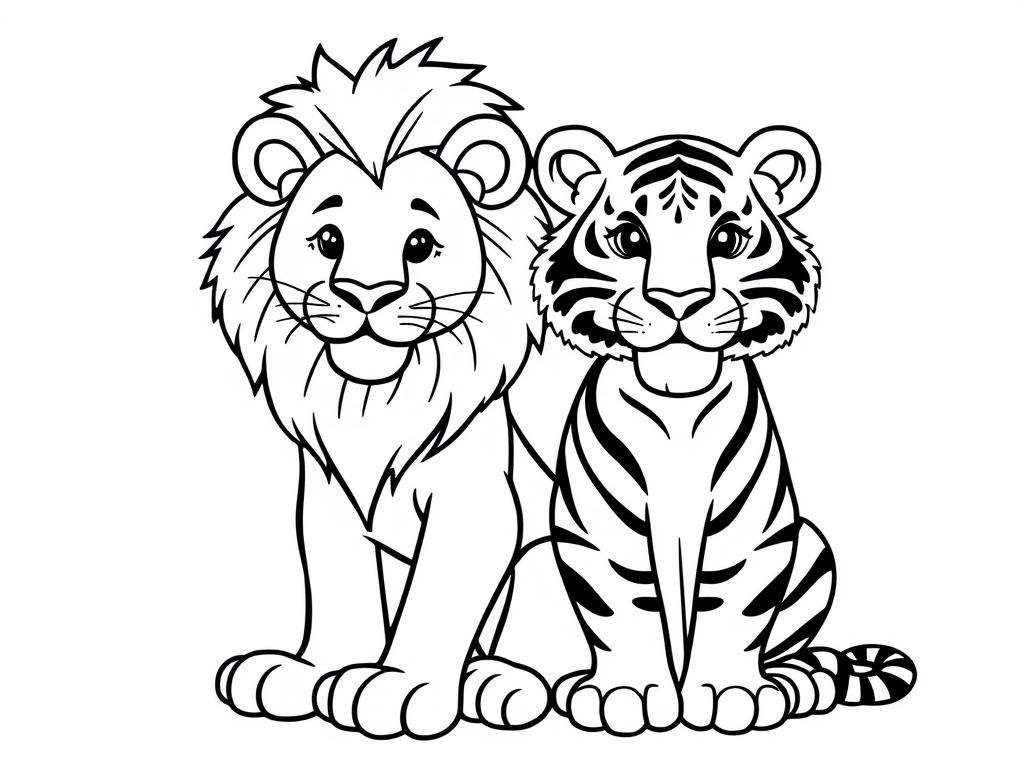Tiger Coloring Pages