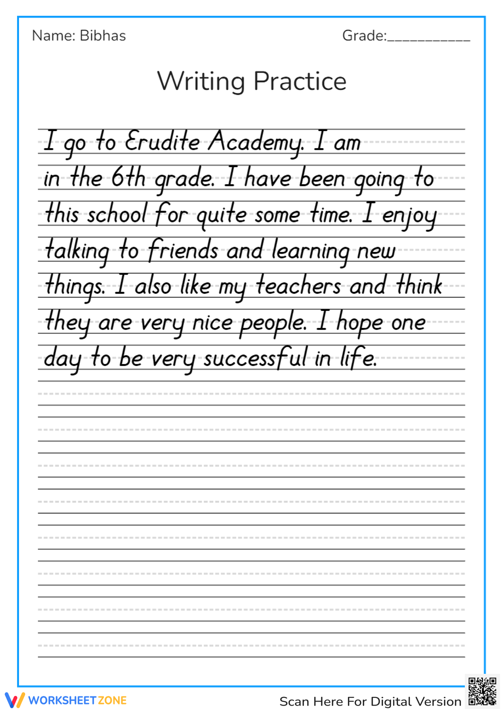 Neat Handwriting Worksheets U0026 Printable