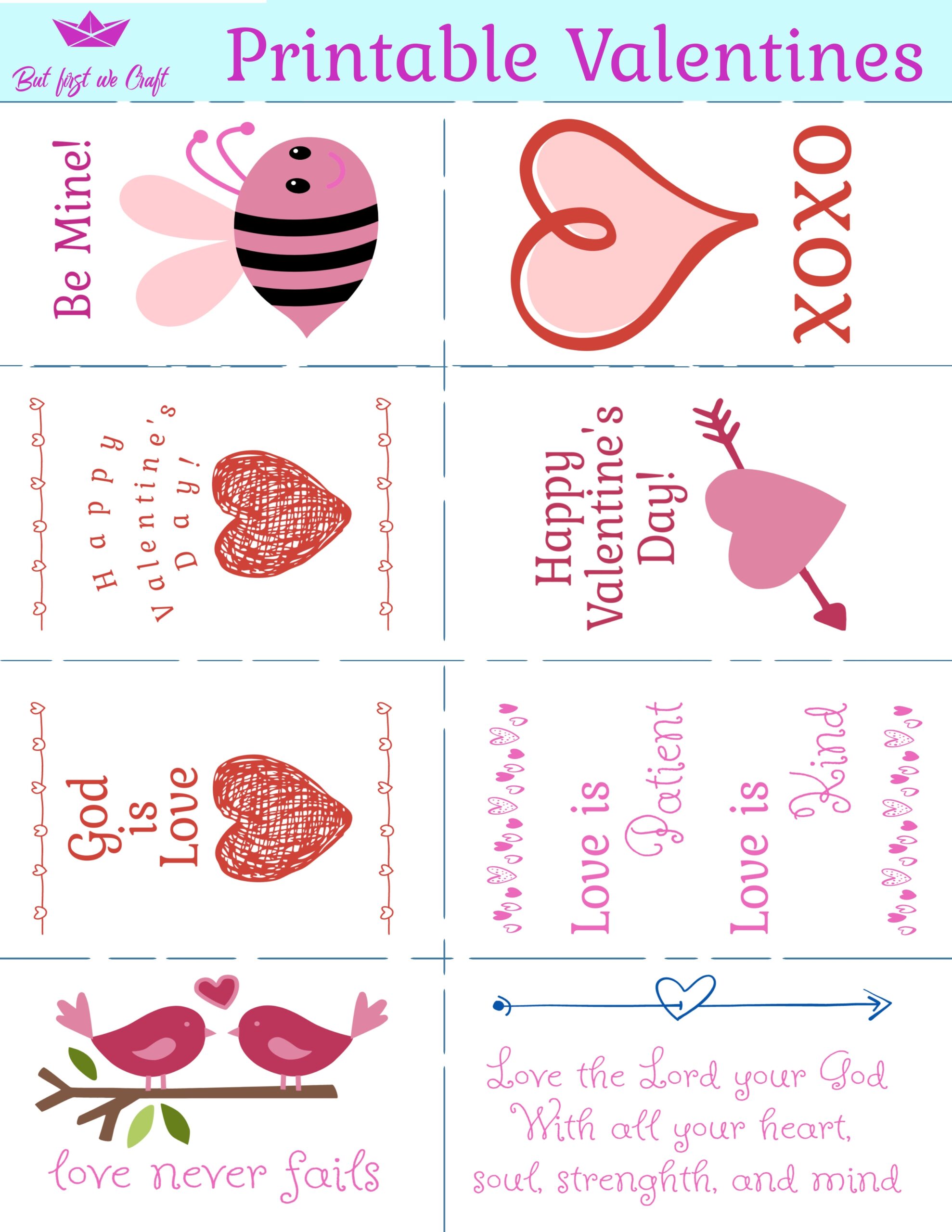 Free Valentines Cards Printable