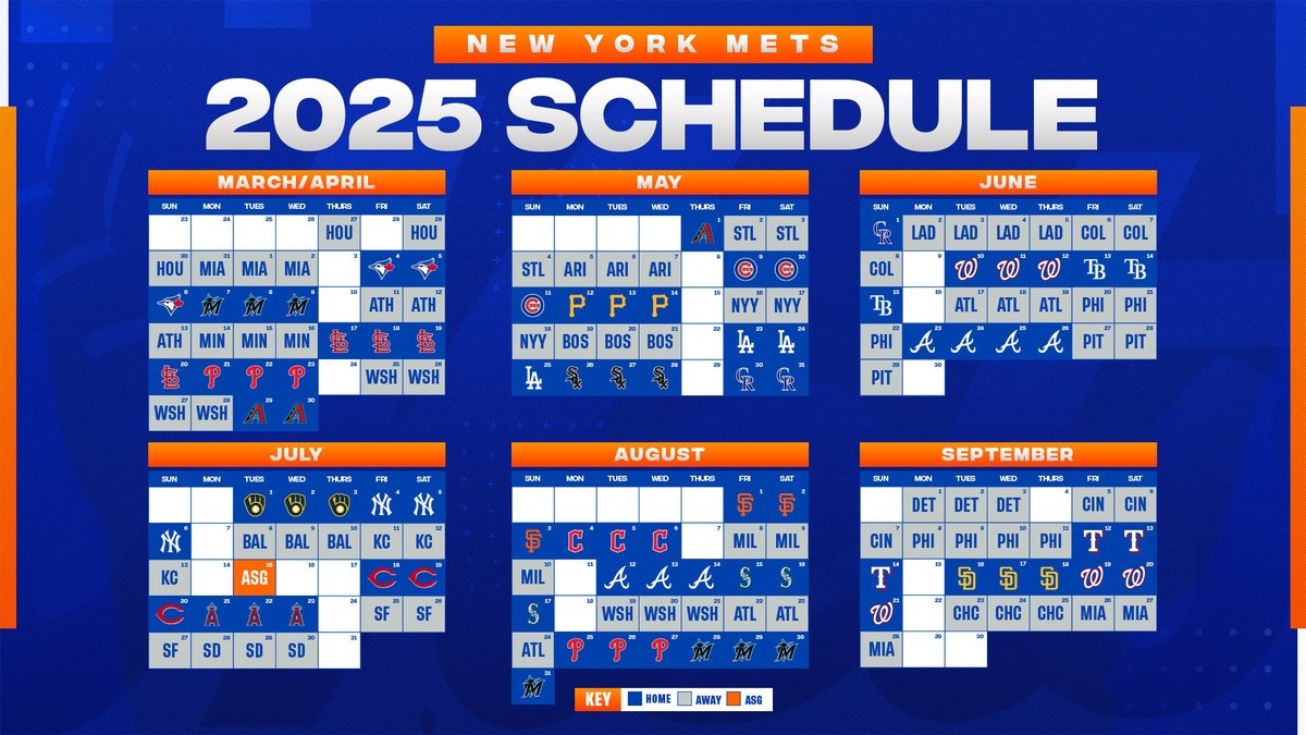New York Mets On X The Full 2025 Schedule Https t co c882vJ9FVA Https t co WNK2xR0ynp X