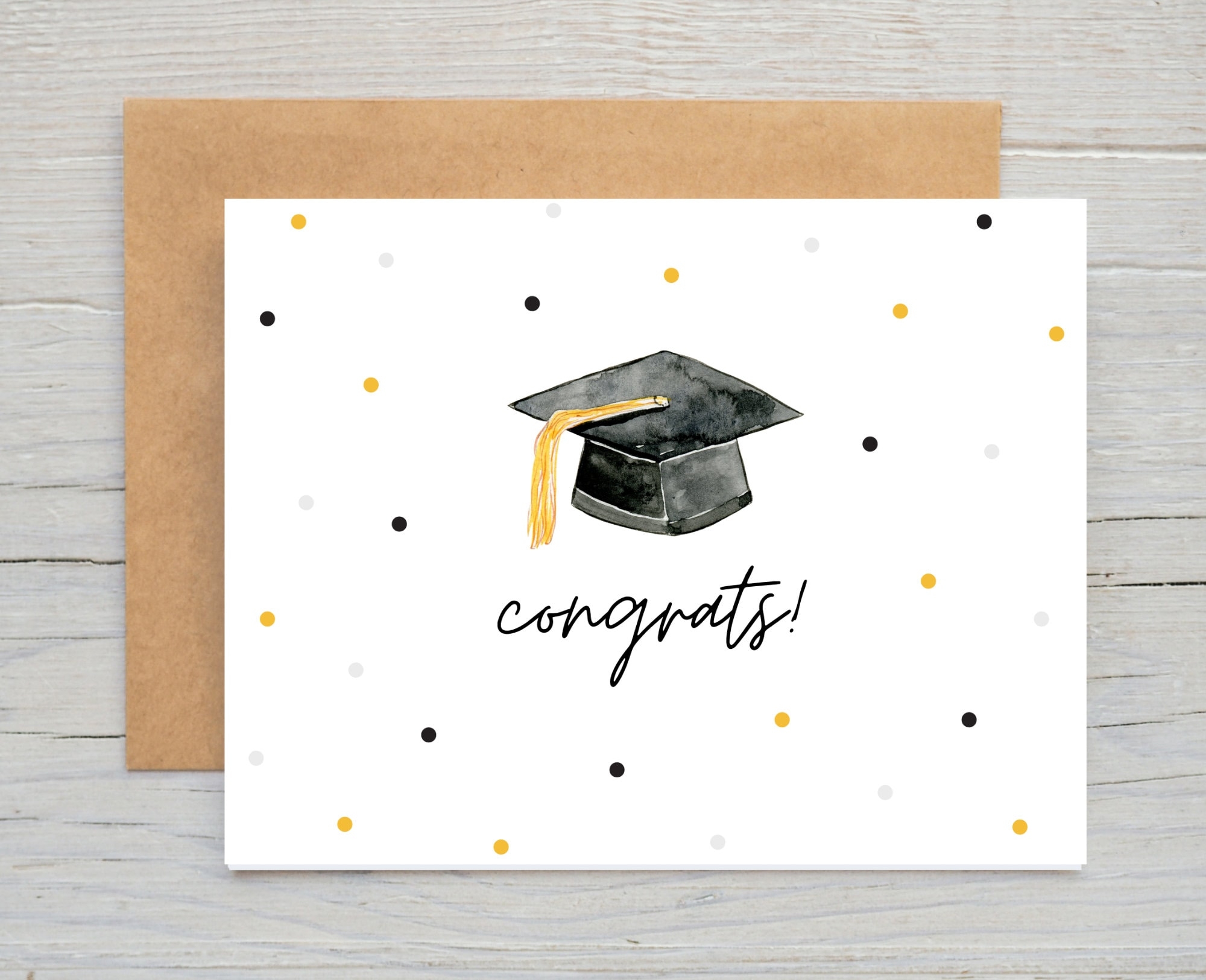 Printable Graduation Card Card For Grad Template Congrats Grad Class Of 2021 Graduation Senior Card Instant Download PDF Etsy
