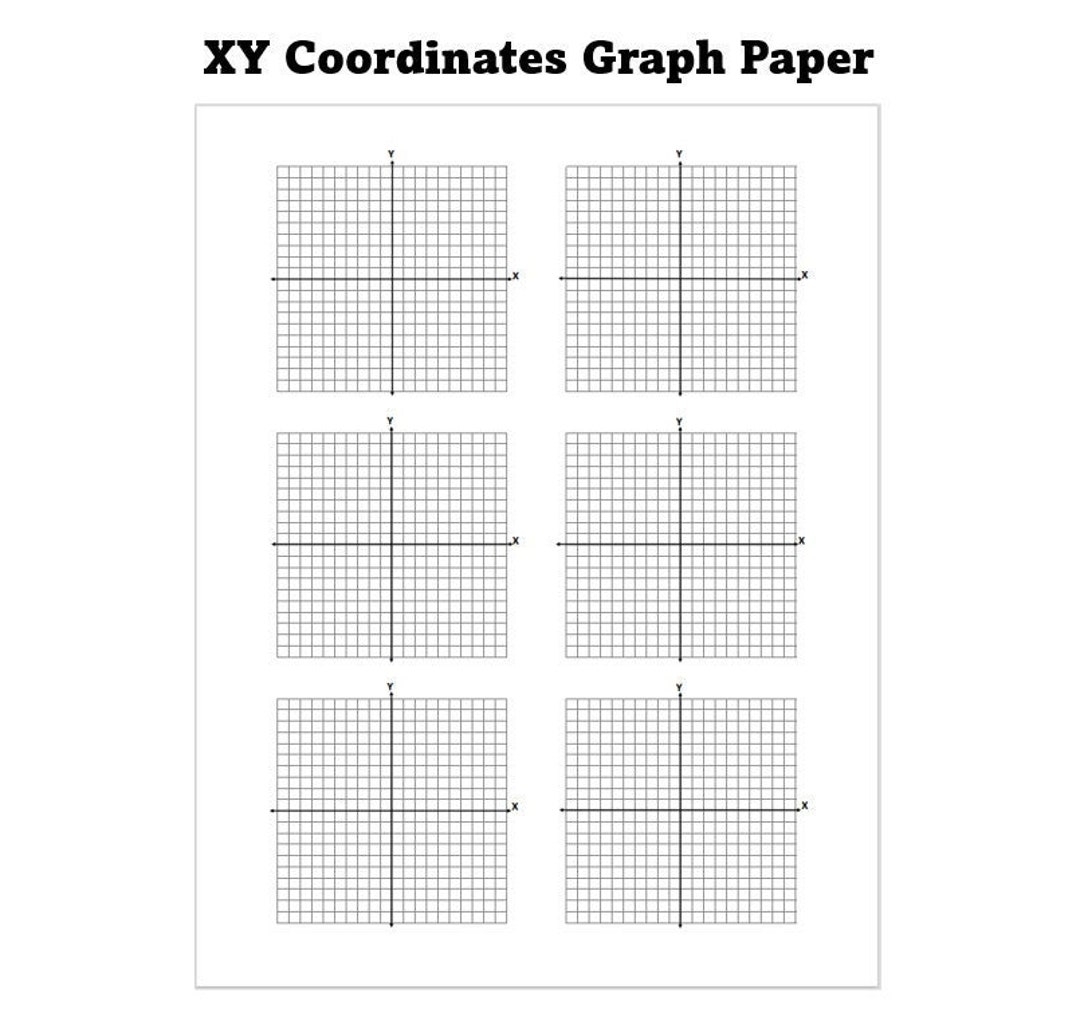 coordinate grid printable