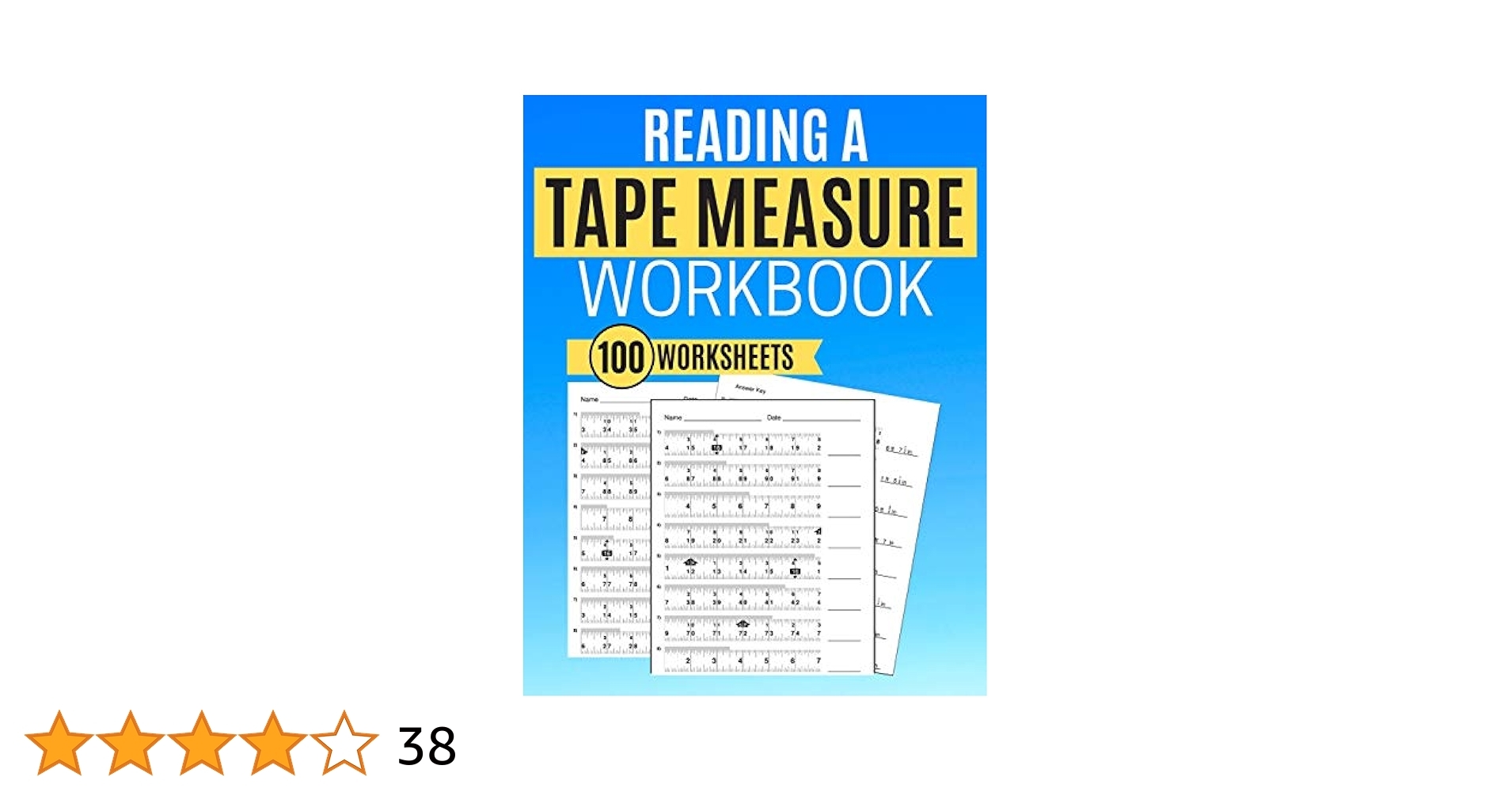reading a tape measure worksheet