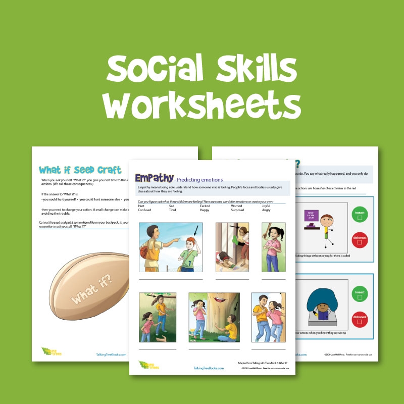 social skills worksheets