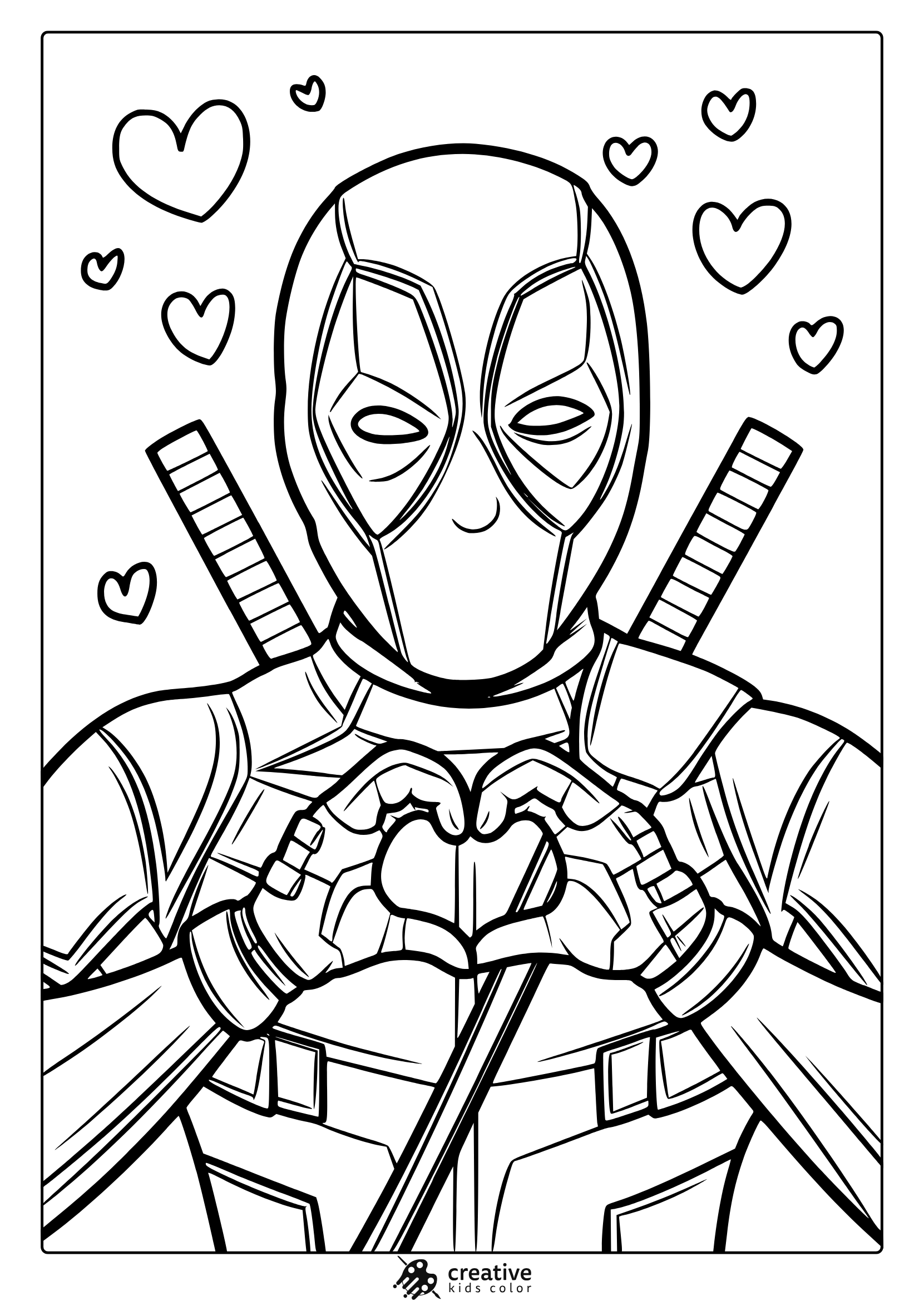 Printable Coloring Pages Superheroes