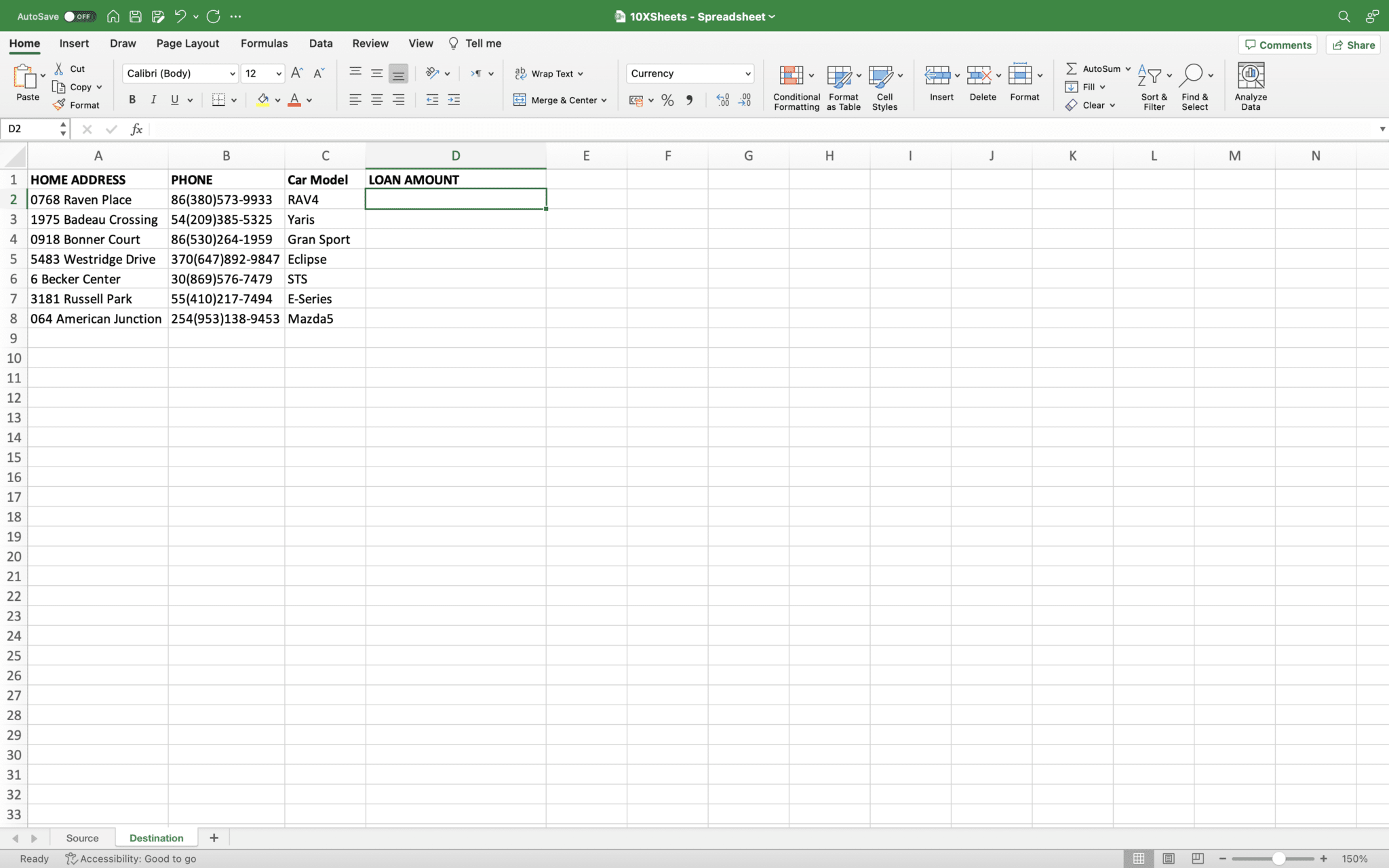 from one form to another worksheet