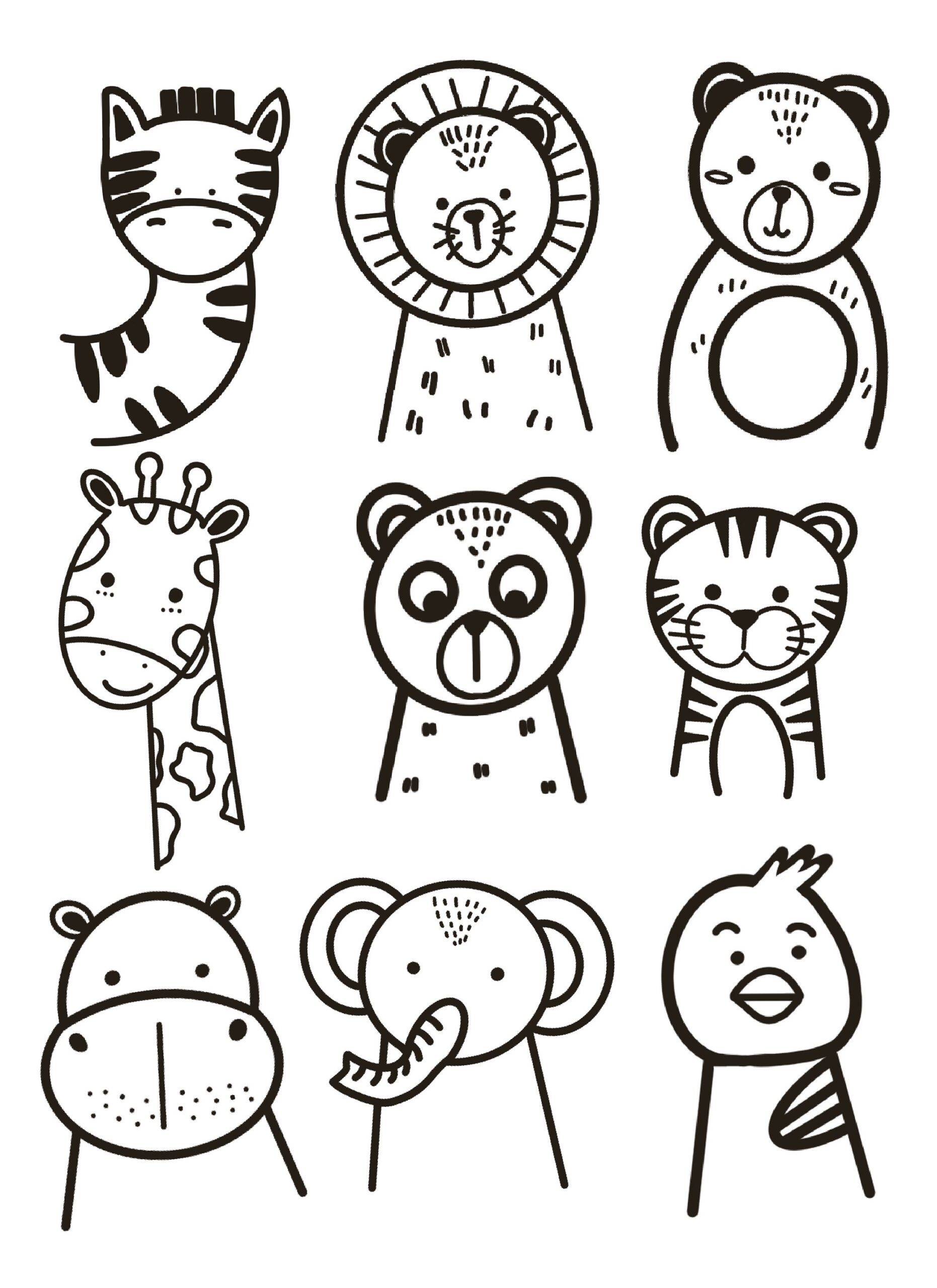 Animals Coloring Pages Printable
