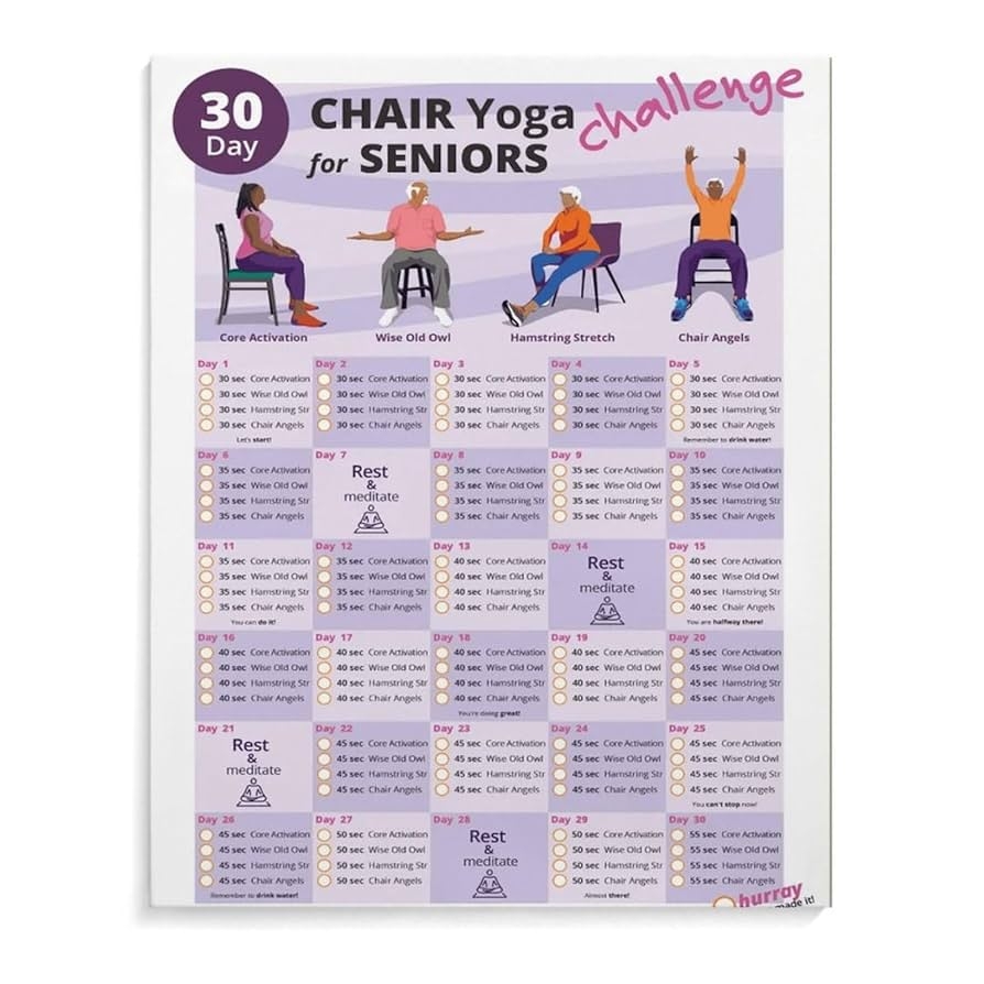 printable chair yoga