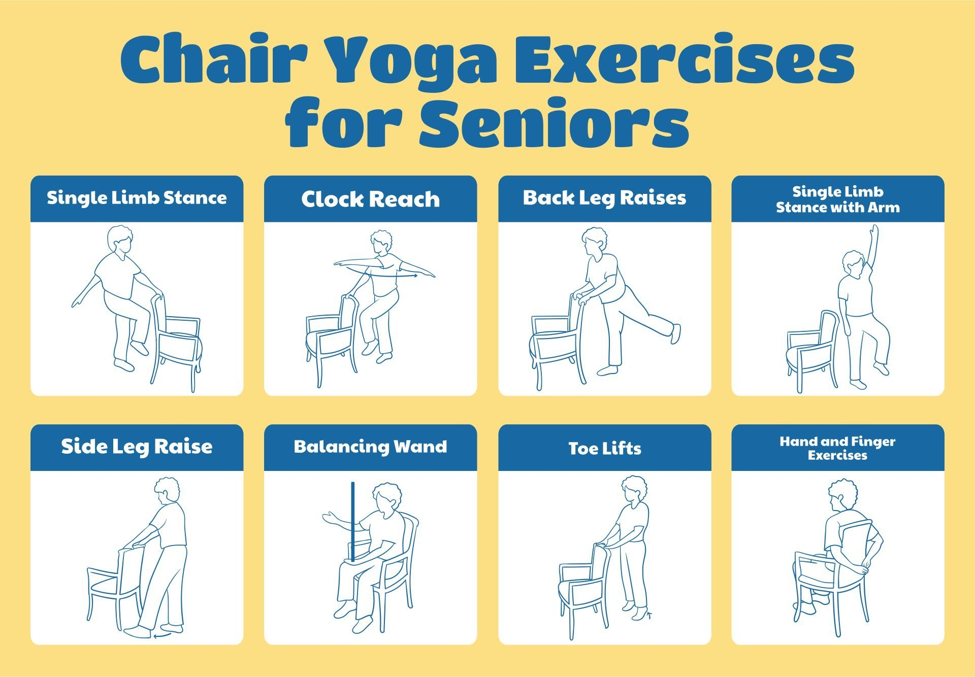 printable chair yoga routines