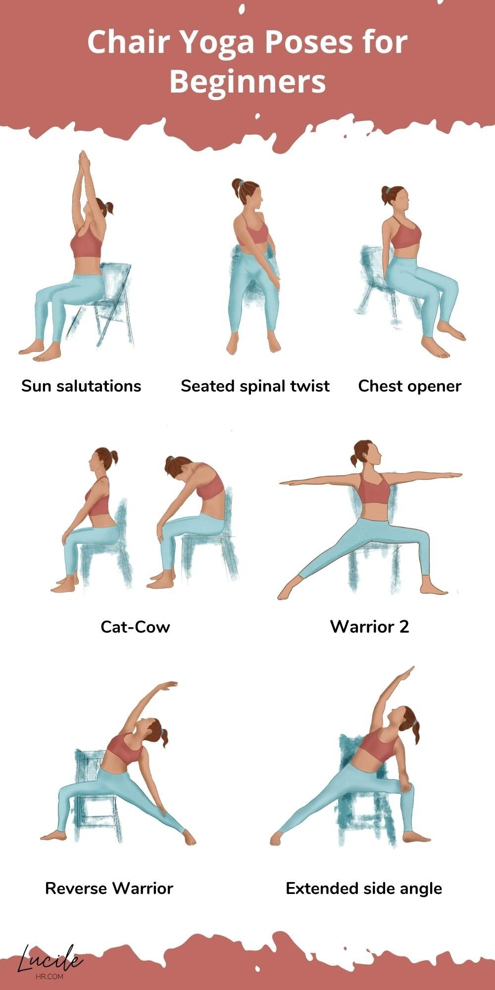printable chair yoga exercises printable chair yoga exercises