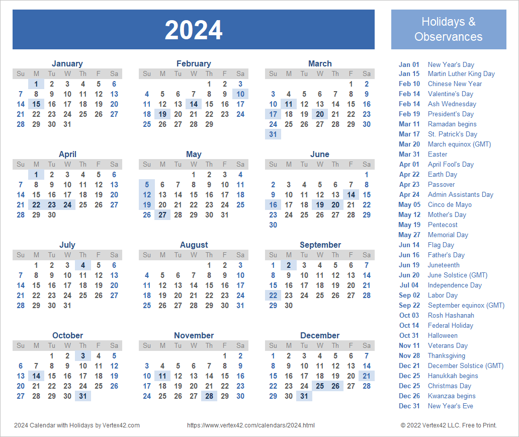 2024 Calendar Templates And Images 2024 Calendar Templates And Images