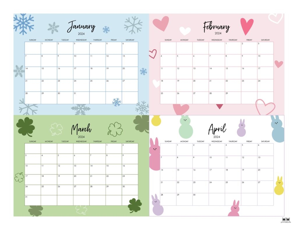 printable 2024 monthly calendar printable 2024 monthly calendar