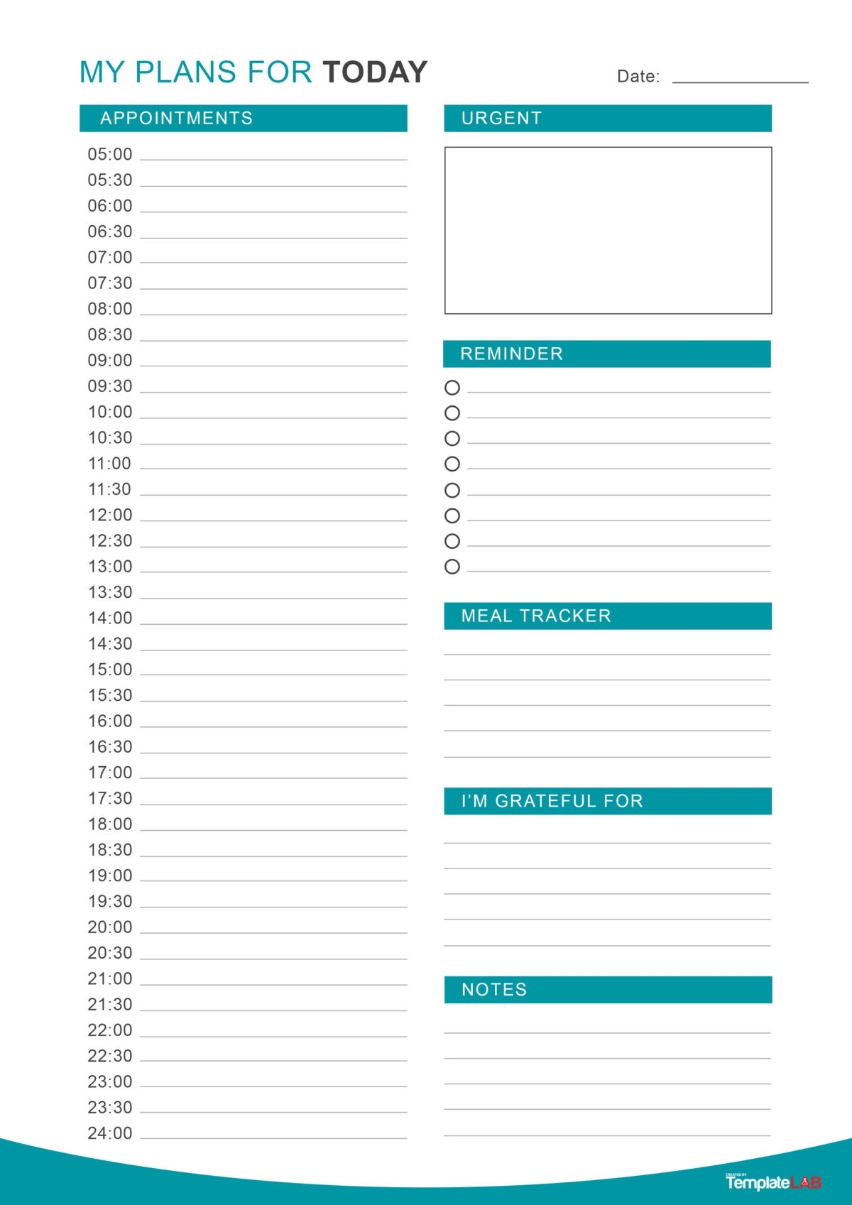 free printable calendar daily