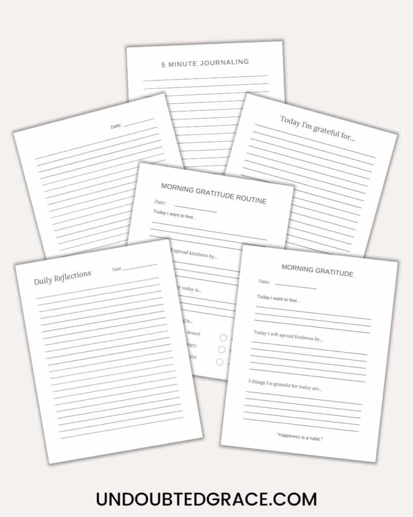 free printable journal pages for adults