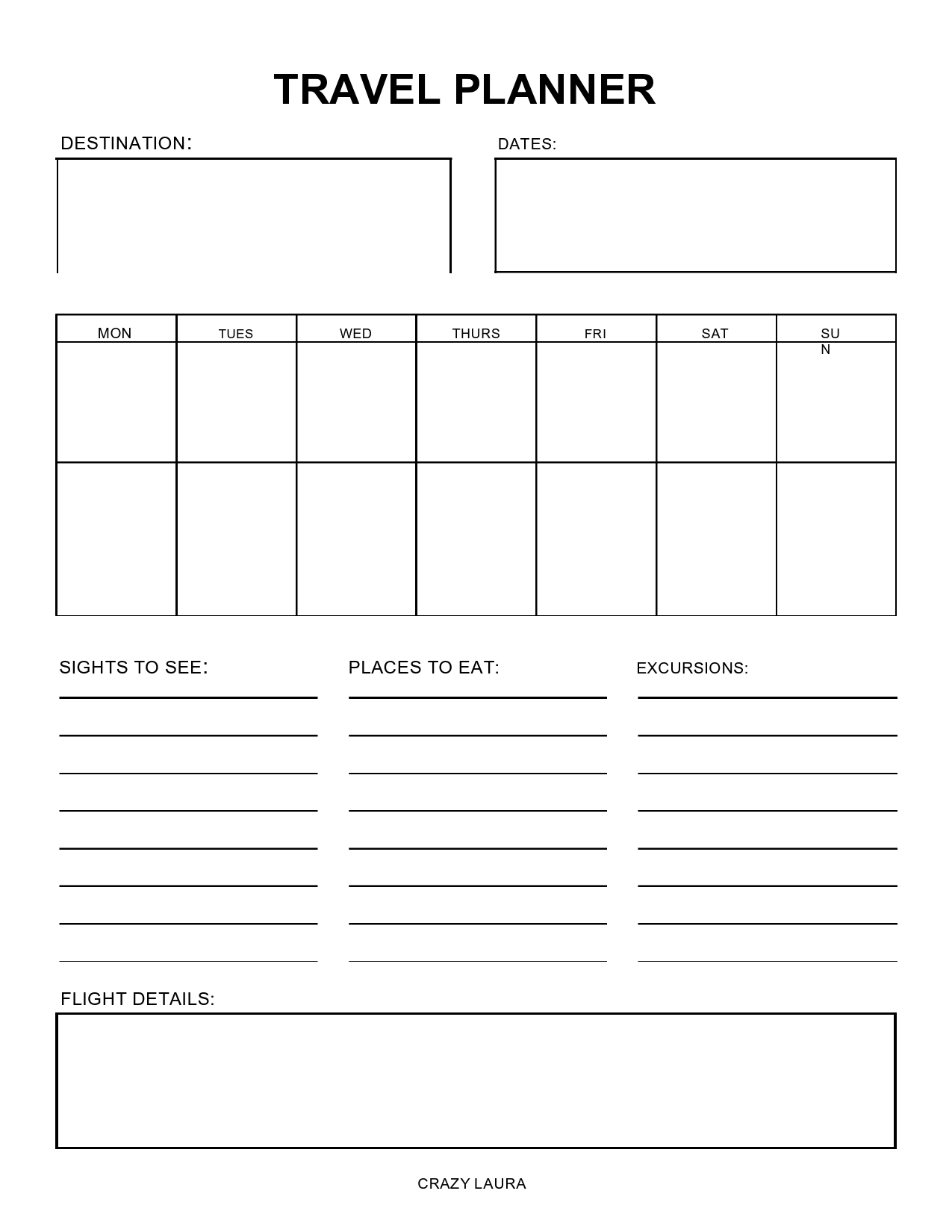40 Free Travel Planner Templates Excel Word PDF 40 Free Travel Planner Templates Excel Word PDF