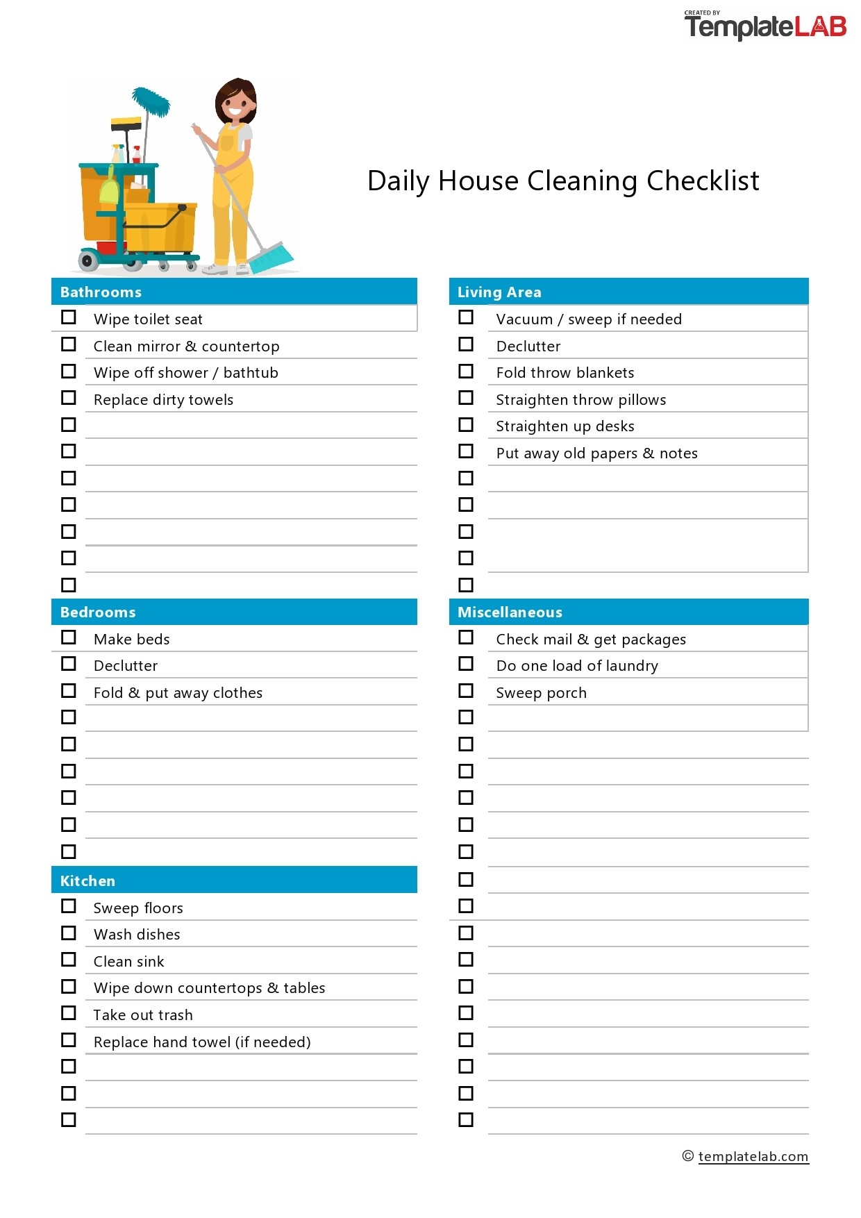 cleaning to do list printable cleaning to do list printable