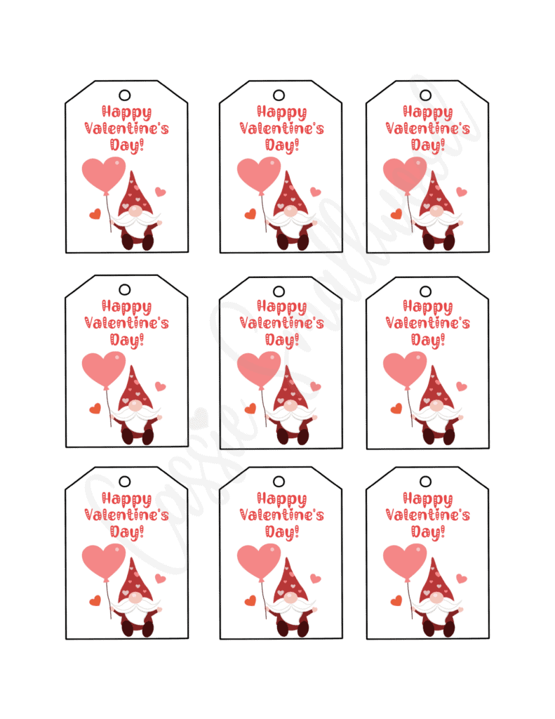 7 Insanely Cute Printable Happy Valentine s Day Tags Cassie Smallwood