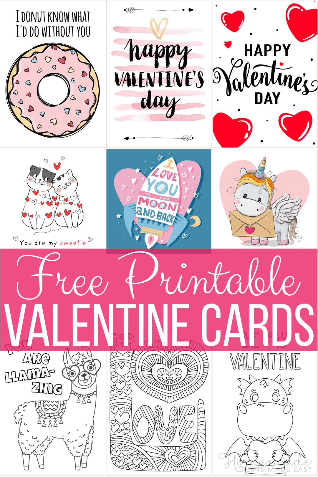 valentines day card printables