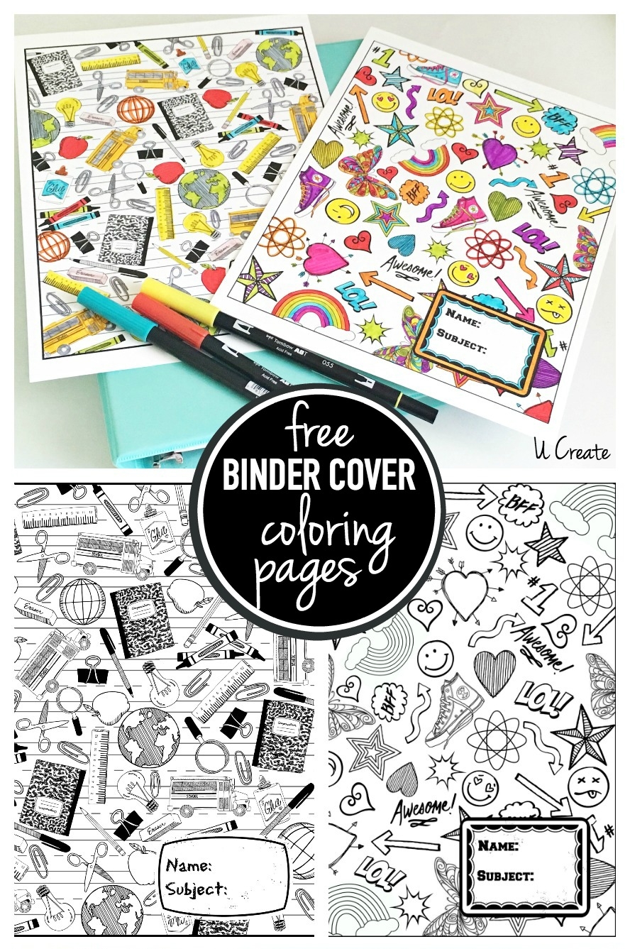 pdf free printable binder covers