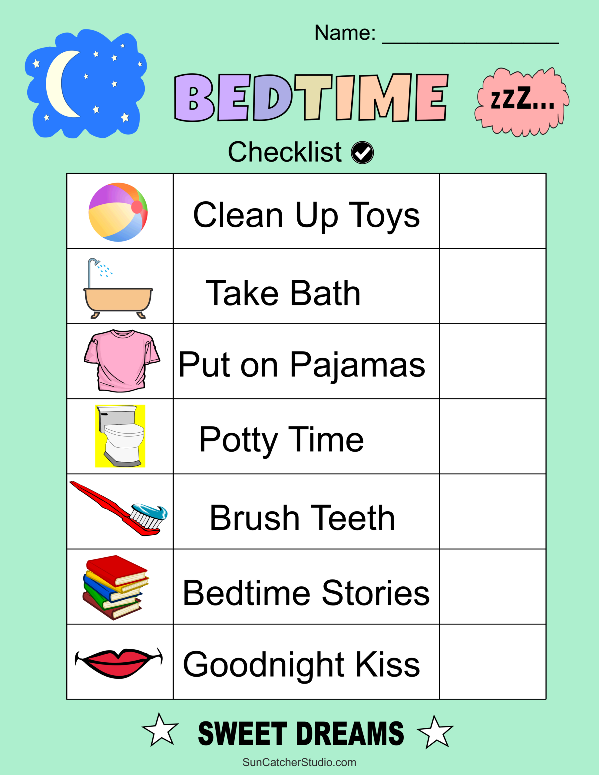 free printable chore charts for preschoolers